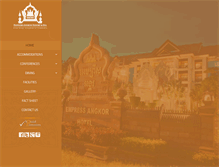 Tablet Screenshot of empressangkor.com